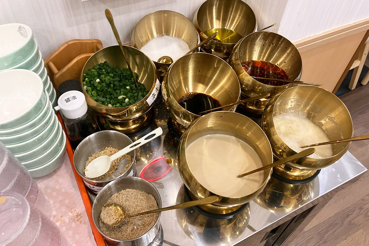 調味料コーナー