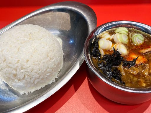 オイシイカレー（通称）「悪魔SP（蟹）」1500円（税込）