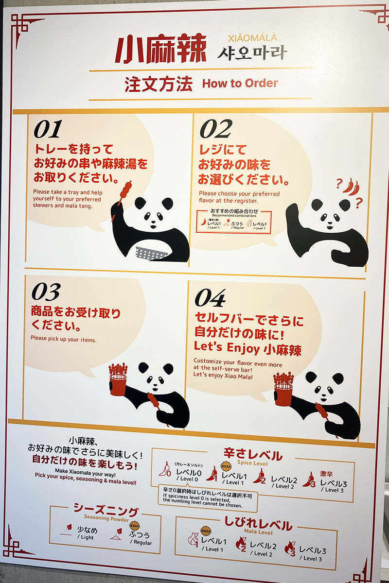 こんな流れで注文します