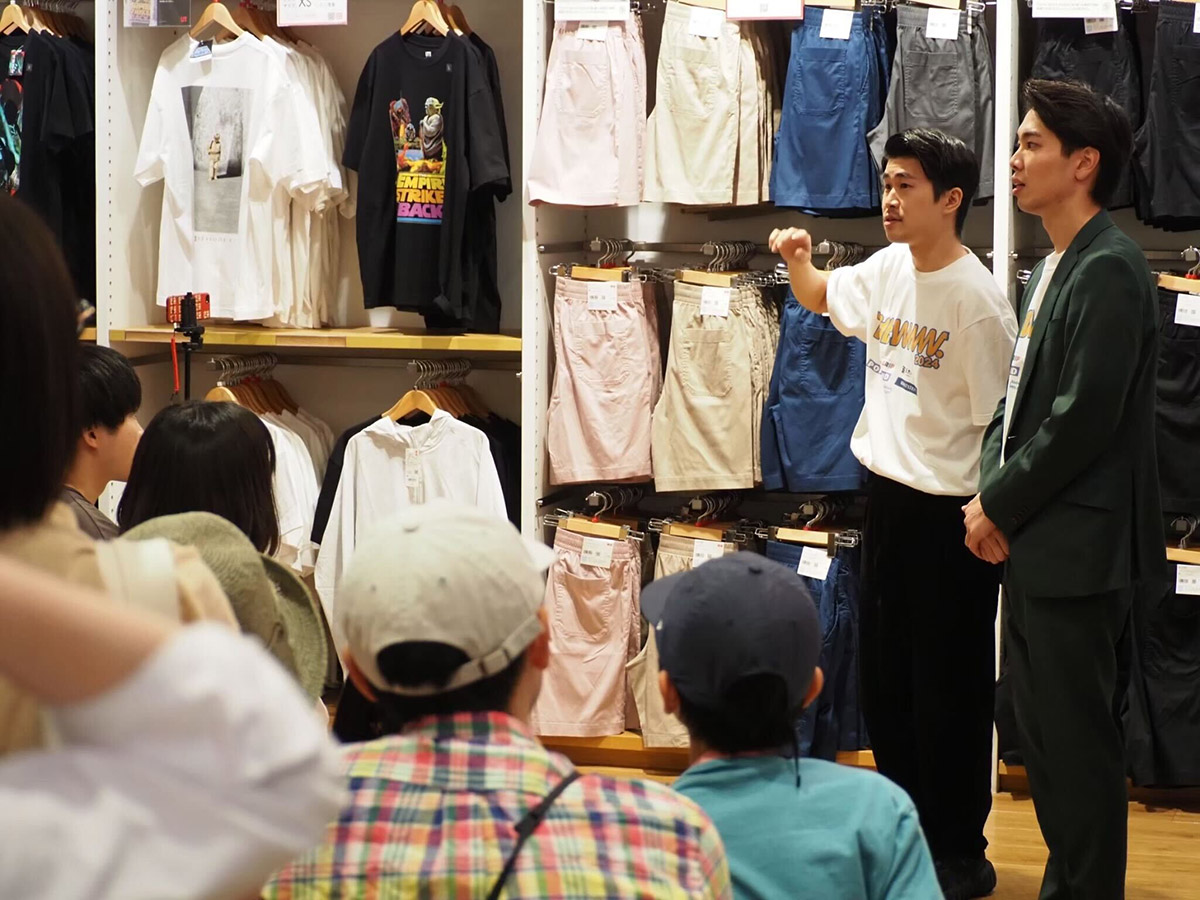 ユニクロ下北沢店会場の様子