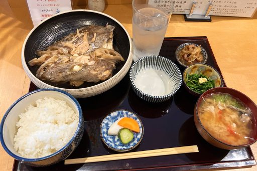青(sei)の「三陸釜石直送！煮魚御膳」1650円（税込）