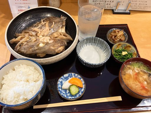青(sei)の「三陸釜石直送！煮魚御膳」1650円（税込）