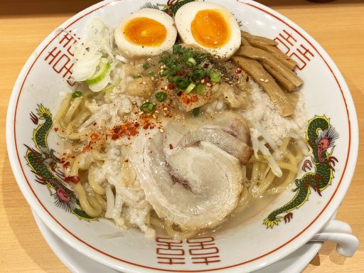 チャッチャ亭「背脂まぜそば」