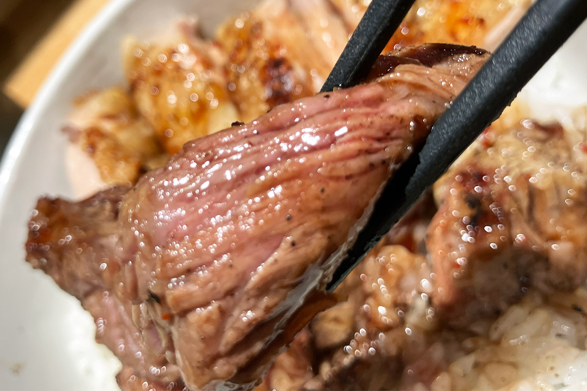 とりあえず松カルビから味わいます