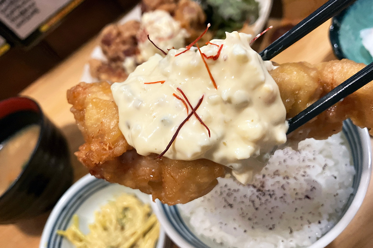 タルタルたっぷりチキン南蛮