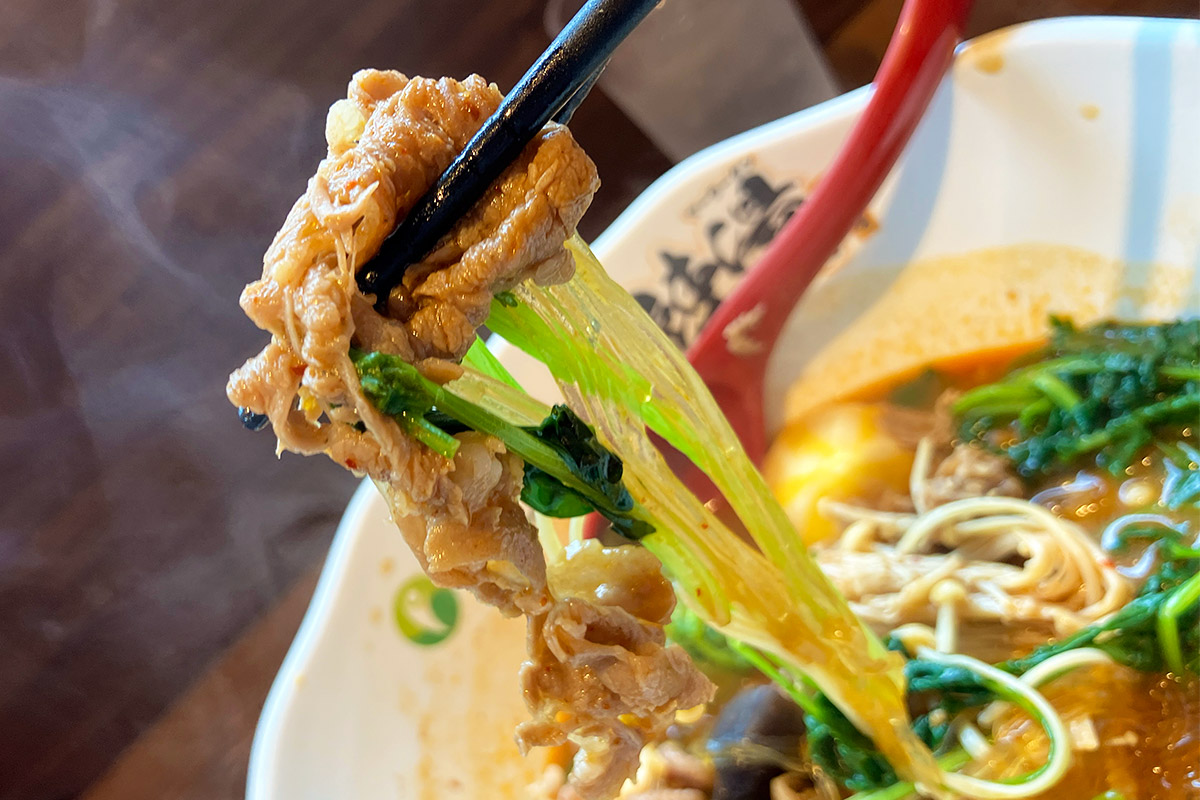 そして、マーラータンにはラム肉が合う