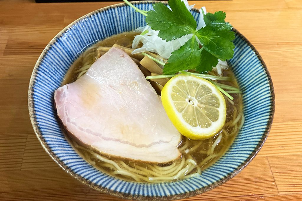 こてつの「冷やしラーメン」1000円（税込）