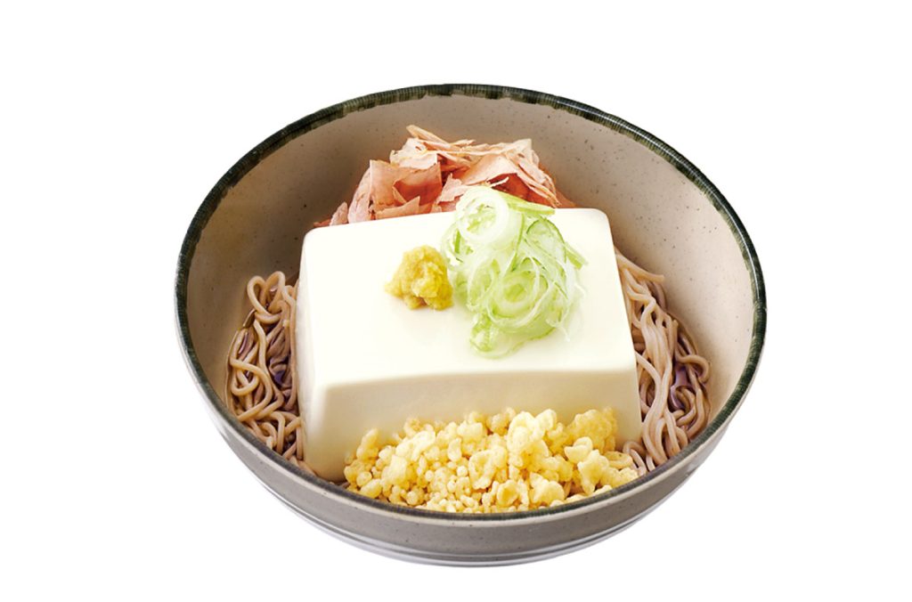 箱根そば「豆腐一丁そば」