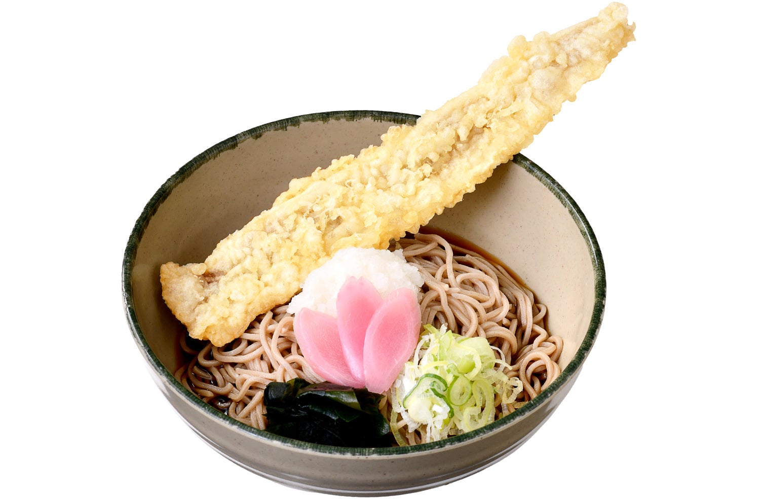 穴子天おろしそば～新生姜添え～（そば・うどん）