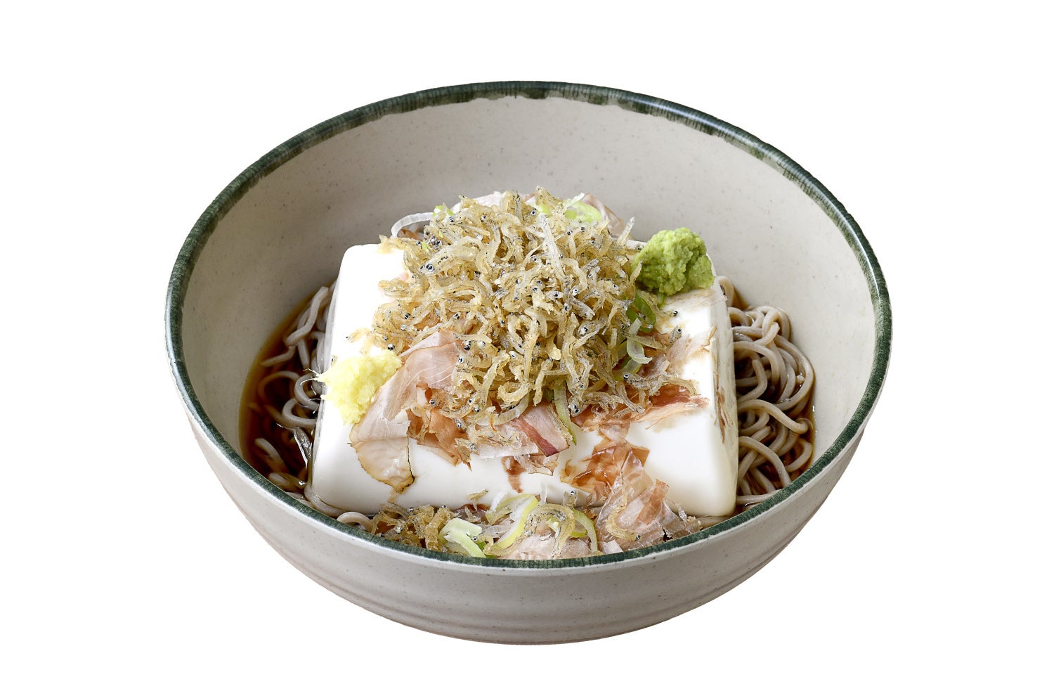 箱根そば「じゃこ豆腐一丁そば」