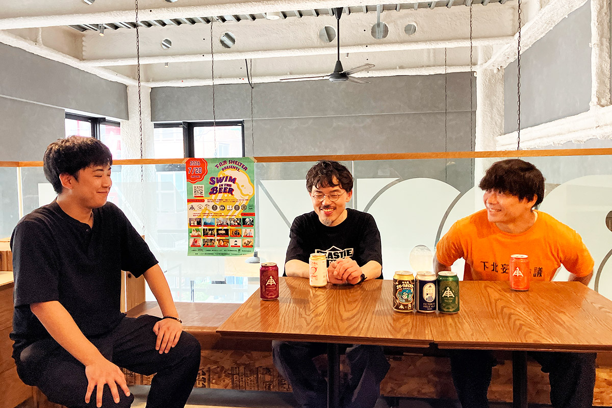 ミカン下北がイベントに協力する経緯について話す新さん