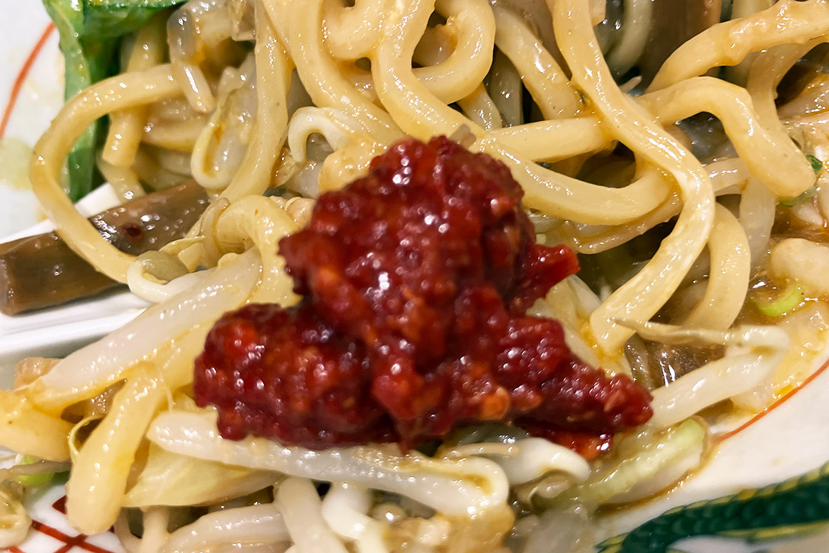 豆板醤をかけてみたり