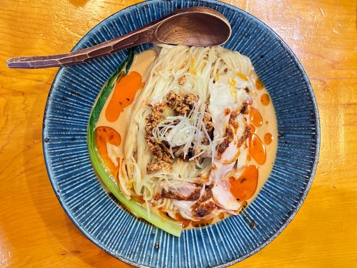 そるとの夏限定麺「冷やし麻辣鶏担々麺」