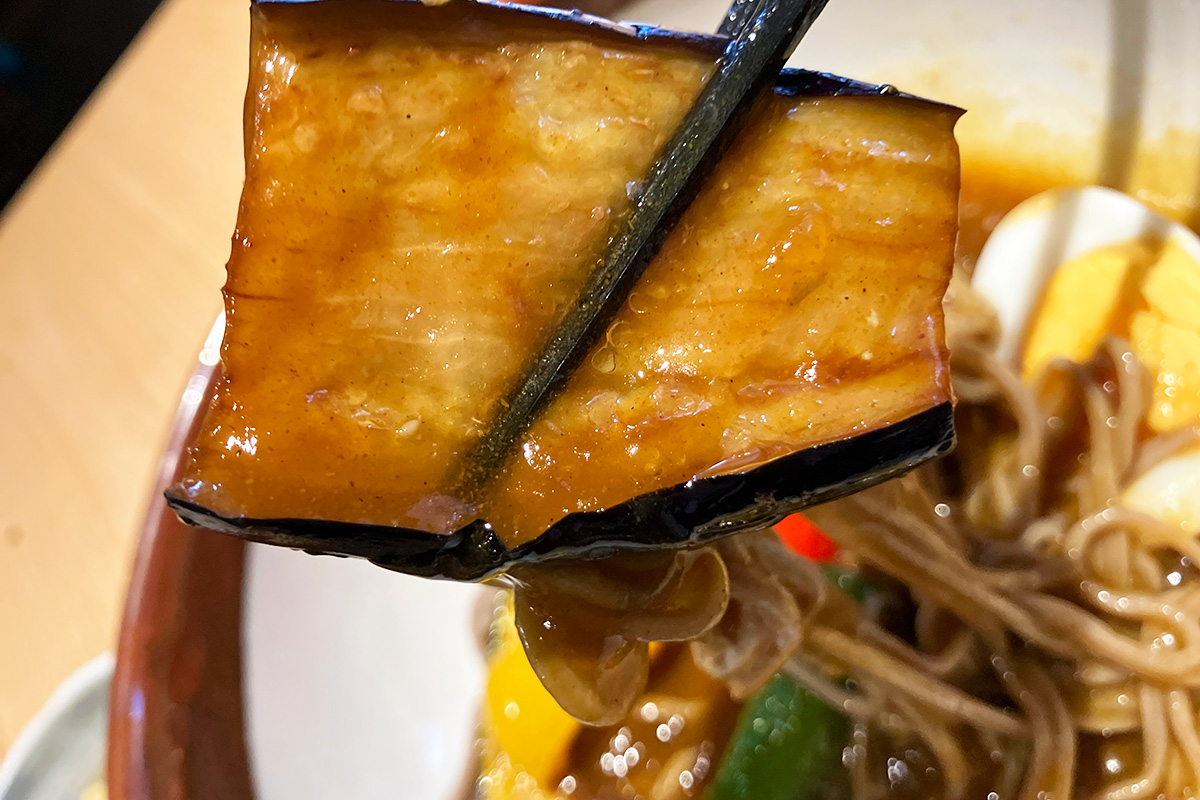 トロッとしたなすと味わうのもいい