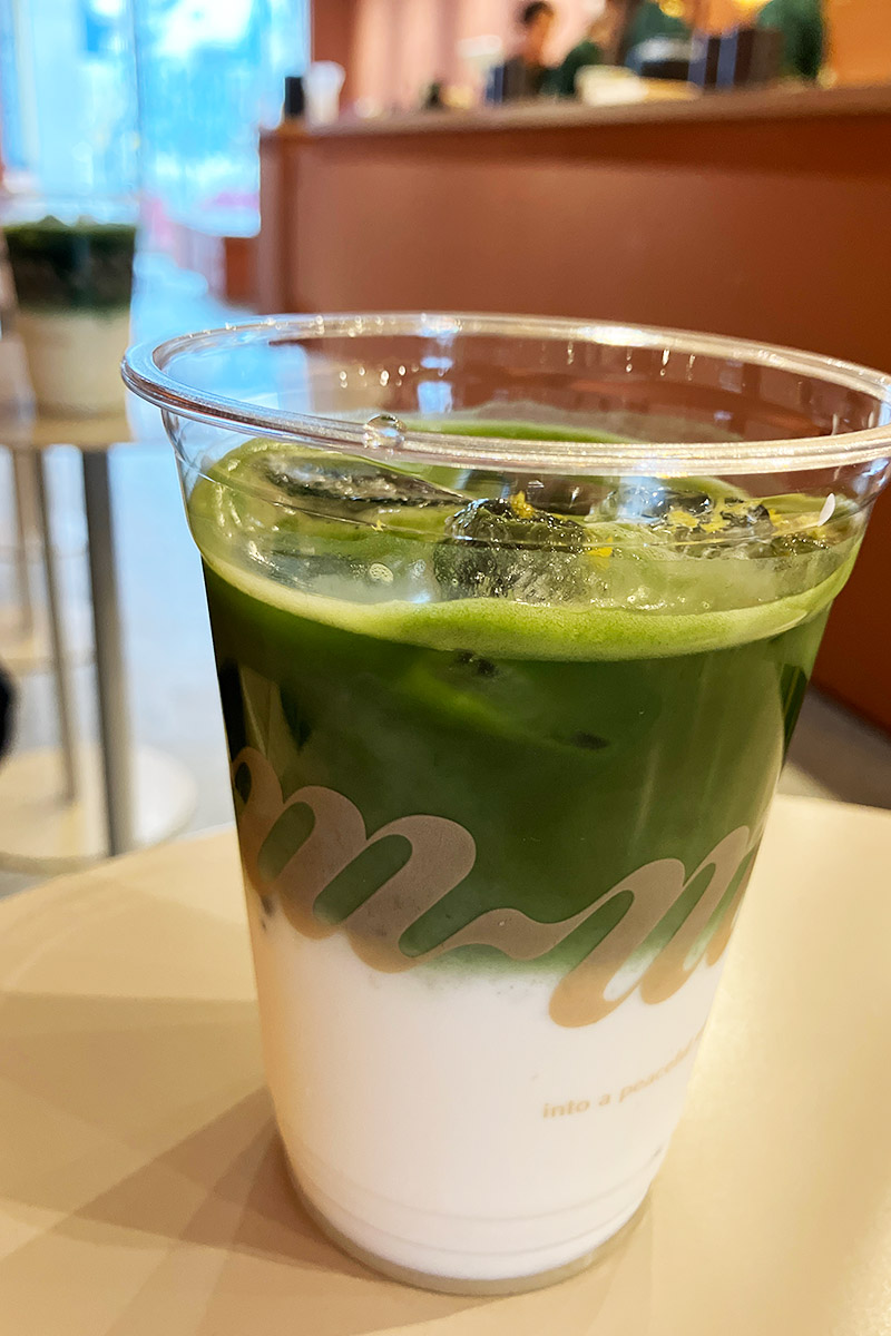 MATCHAMON「抹茶ラテ(アイス)」850円(税込)