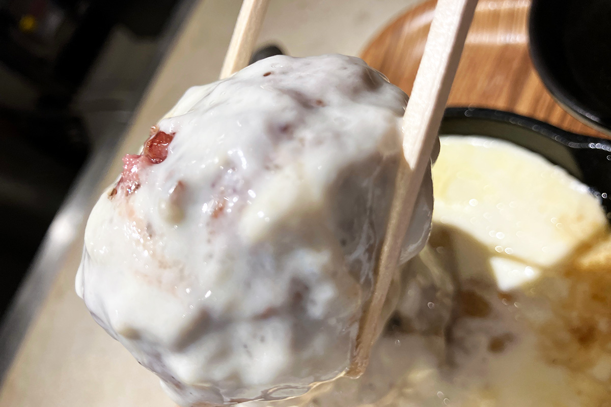 なんか、もうよくわからないけど、一番上の和牛ちゃんを持ち上げてみる