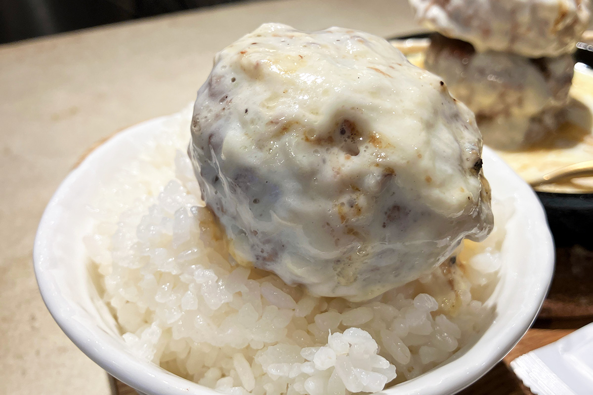 隙間が気になっていたので、追いチーズしてみる