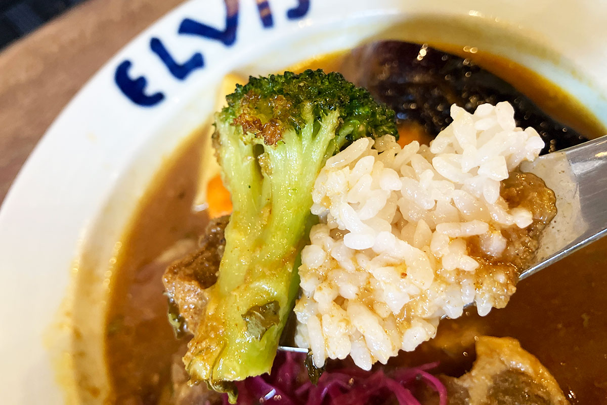 ブロッコリー×スープカレーは、やはりベストマッチだ!
